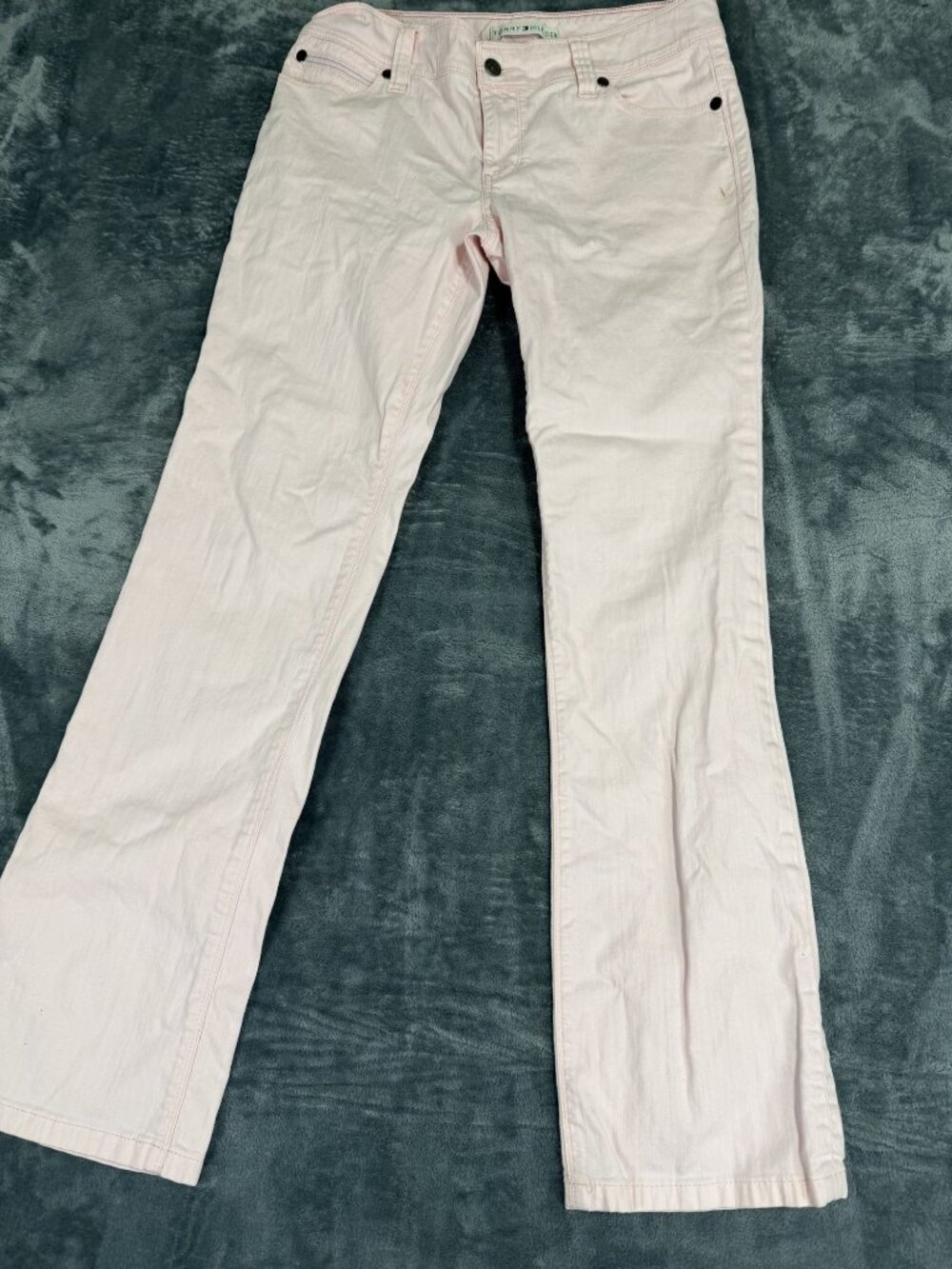 Tommy Hilfiger Womens Pink Denim Jeans 8